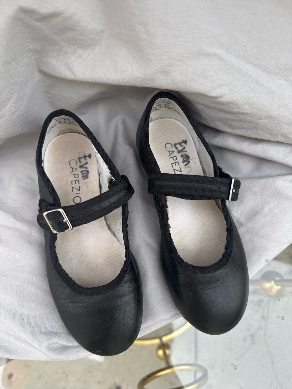 Capezio Black Mary Jane Kids TAP Dance Shoes